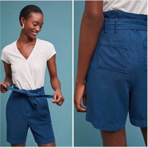 Anthropologie Paper Bag Waist Shorts, sz 4